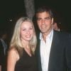 George Clooney et Celine Balitran à Los Angeles le 24 septembre 1997.