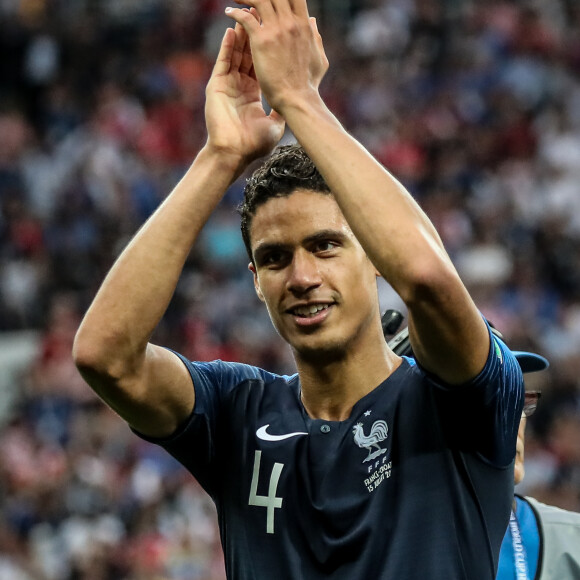 Raphaël Varane - Finale de la Coupe du Monde de Football 2018 en Russie à Moscou, opposant la France à la Croatie (4-2). Le 15 juillet 2018 © Moreau-Perusseau / Bestimage