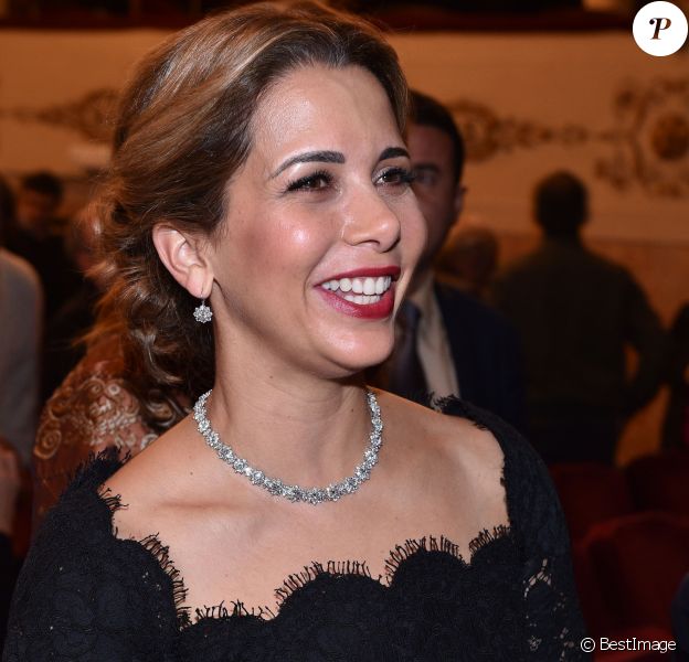La princesse Haya de Jordanie - Remise des prix des Galileo Awards à Florence le 6 novembre 2015.