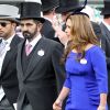 Le cheik Mohammed Bin Rashid Al Maktoum et la princesse Haya de Jordanie au Royal Ascot, le 20 juin 2012.