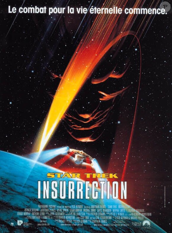 Affiche promo du film Star Trek : Insurrection