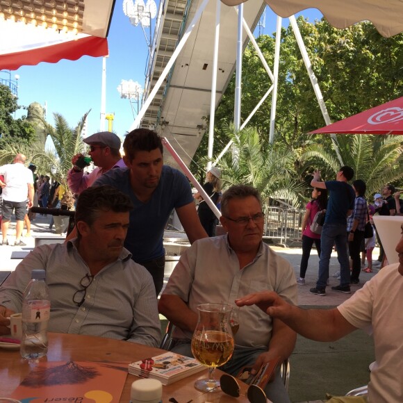 Exclusif - Jean-Marie Bigard à la Fête Foraine des Tuileries au Jardin des Tuileries à Paris, le 15 juillet 2019.