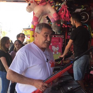 Exclusif - Jean-Marie Bigard à la Fête Foraine des Tuileries au Jardin des Tuileries à Paris, le 15 juillet 2019.