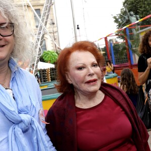 Pierre-Jean Chalençon et la chanteuse Régine - Soirée d'inauguration de la 36ème Fête Foraine des Tuileries au Jardin des Tuileries à Paris. Le 21 juin 2019.