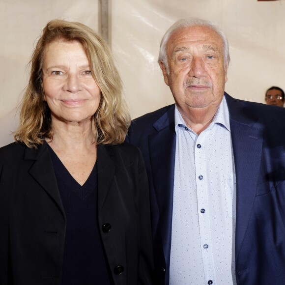 Marcel Campion et Nicole Garcia - Soirée d'inauguration de la 36ème Fête Foraine des Tuileries au Jardin des Tuileries à Paris. Le 21 juin 2019.