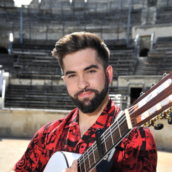 Exclusif - Kendji Girac lors de l'enregistrement de l'émission "La Chanson de l'Année 2019" aux Arènes de Nîmes, le 16 mai 2019. © Guillaume Gaffiot/Bestimage