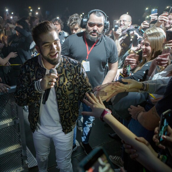 Exclusif - Kendji Girac en concert au Zénith de Lille. Le 16 mars 2019 © Stéphane Vansteenkiste / Bestimage