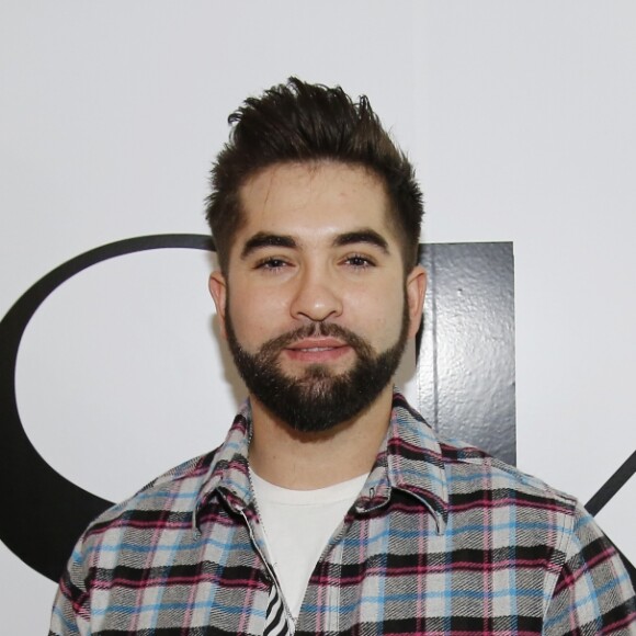 Exclusif - Kendji Girac lors de la présentation de la collection MSKH (Pull en Pur Cachemire, tissés en Italie) pendant la Fashion Week prêt-à-porter automne-hiver 2019/2020 au show Room Xavier Lavergne à Paris, France, le 25 février 2019. © Marc Ausset-Lacroix/Bestimage