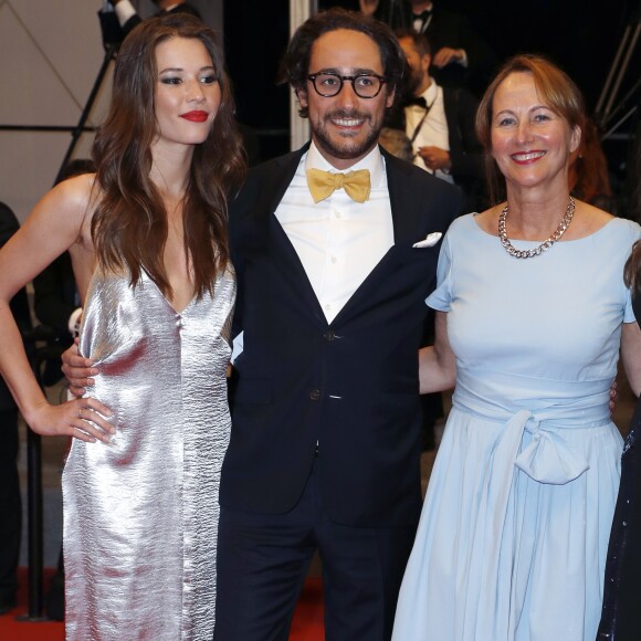 Ségolène Royal, son fils Thomas Hollande,sa compagne Emilie Broussouloux - Montée des marches du film "You Were Never Really Here" lors du 70ème Festival International du Film de Cannes. Le 27 mai 2017. © Borde-Jacovides-Moreau/Bestimage