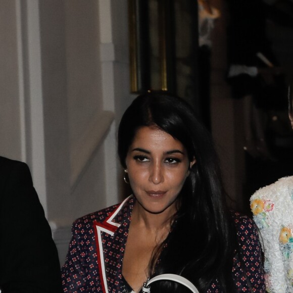 Leïla Bekhti et Marion Cotillard à la sortie du gala Vogue Foundation lors de la mode Haute-Couture automne-hiver 2019/2020 au Trianon à Paris, France, le 02 juillet 2019. © Veeren-Clovis/Bestimage