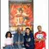 Archives- Présentation du film "Ong Bak" en présence des artistes de la BO : Kjaloa, Tragédie et Busta Flex, le 16 mars 2004, à Paris. 