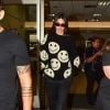 Exclusif - Kendall Jenner à son arrivée à l'aéroport de LAX à Los Angeles, le 17 juillet 2019.