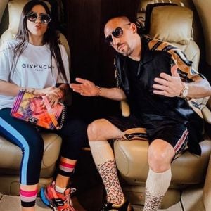 Franck Ribéry souhaite un joyeux anniversaire à sa fille aînée Hiziya sur Instagram le 18 juillet 2019.