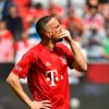 Franck Ribéry célèbre le titre de champion d'allemagne (victoire face à l'Eintracht Francfort) et son dernier match sous les couleurs du Bayern de Munich - Munich le 18 Mai 2019. 18/05/2019 - Munich