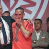Franck Ribéry - Franck Ribéry en larmes célèbre le titre de champion d'allemagne et son dernier match sous les couleurs du Bayern de Munich le 18 Mai 2019. 18/05/2019 - Munich