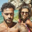 Serena des "Ch'tis" et Giuseppe à la plage - photo Instagram du 19 juillet 2019