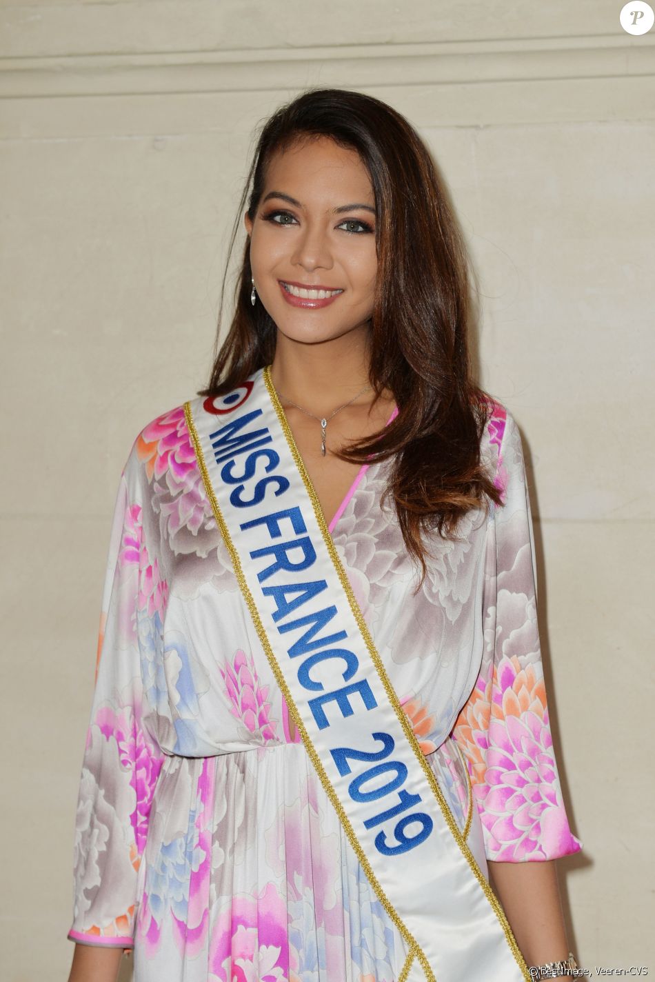 Vaimalama Chaves, Miss France 2019 - People au défilé de mode Prêt-à