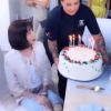 Mary Jo, la maman de Kris Jenner, fête son anniversaire en présence de sa fille, de ses petits-enfants et arrières-petits-enfants. Juillet 2019.