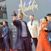 Guy Ritchie, Will Smith, Naomi Scott, Mena Massoud à l'avant-première du film "Aladdin" au cinéma UCI Luxe Mercedes Platz à Berlin, Allemagne, le 11 mai 2019.