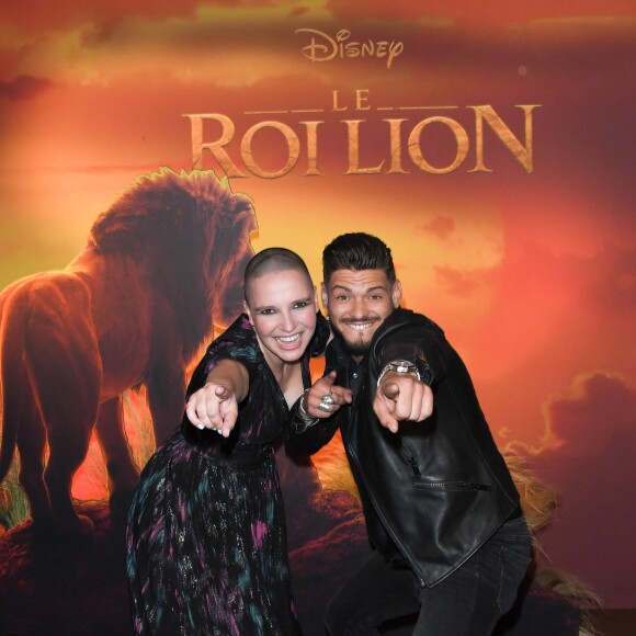 Anne Sila et Rayane Bensetti - Projection exceptionnelle du nouveau Disney "Le Roi Lion" au Grand Rex à Paris le 11 juillet 2019. © Coadic Guirec/Bestimage
