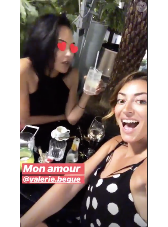 Rachel Legrain-Trapani et Valérie Bègue à Paris, en pleine canicule, le 23 juillet 2019.