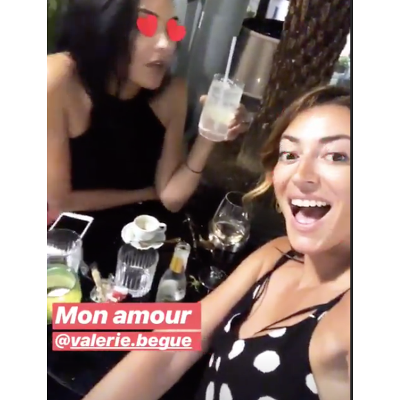 Rachel Legrain-Trapani et Valérie Bègue à Paris, en pleine canicule, le 23 juillet 2019.