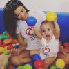 Eva Longoria et son fils Santiago sur Instagram.
