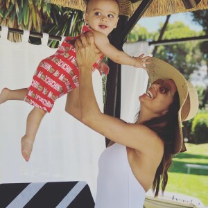 Eva Longoria et son fils Santiago sur Instagram.