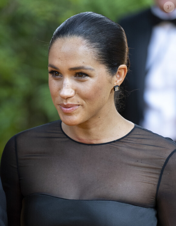 Meghan Markle, duchesse de Sussex, lors de la première du film "Le Roi Lion" à Londres, le 14 juillet 2019.