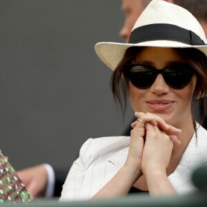 Meghan Markle, duchesse de Sussex, à Wimbledon le 4 juillet 2019.