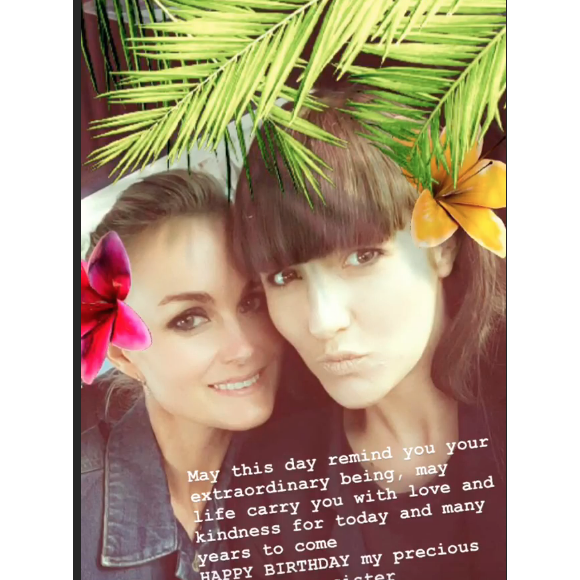 Laeticia Hallyday publie un message pour l'anniversaire de sa soeur, Margaux.