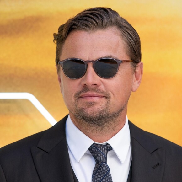 Leonardo DiCaprio - Avant-première du film "Once Upon a Time in Hollywood" au Odeon Leicester Square à Londres, le 30 juillet 2019.