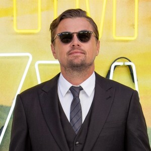 Leonardo DiCaprio - Avant-première du film "Once Upon a Time in Hollywood" au Odeon Leicester Square à Londres, le 30 juillet 2019.