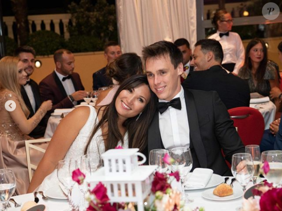 La mariage de Louis Ducruet et Marie Chevallier à Monaco, le 27 juillet 2019.