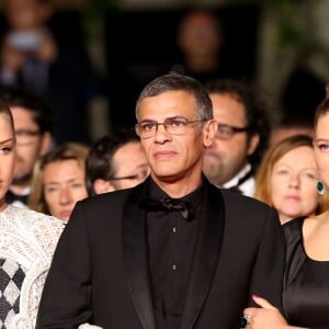 Adele Exarchopoulos, Abdellatif Kechiche et Lea Seydoux (bijoux Chopard) - Montee des marches du film "La vie d'Adele-Chapitre 1 et 2" lors du 66eme festival du film de Cannes. Le 23 mai 2013