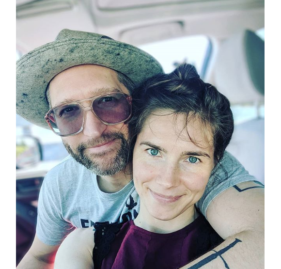 Amanda Knox et son compagnon Christopher Robinson, Instagram, le 11 juin 2019