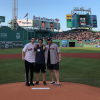 René-Charles Angélil et son meilleur John Hallet ont passé un peu de temps à Boston, le 27 juillet 2019