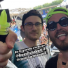 René-Charles Angélil sur la scène du Beachclub de Montréal le 14 juillet 2019.