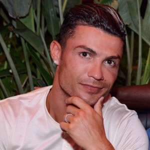 Cristiano Ronaldo a dîné avec Michael Jordan au restaurant Sass Café à Monaco, le 23 juin 2019