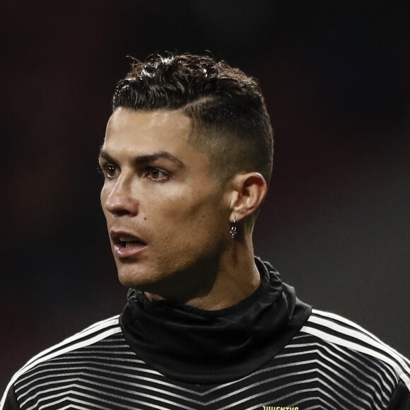 Cristiano Ronaldo lors du match de 8ème de finale de la Champions League "Atletico - Juventus (2-0à)" à Madrid, le 20 février 2019.