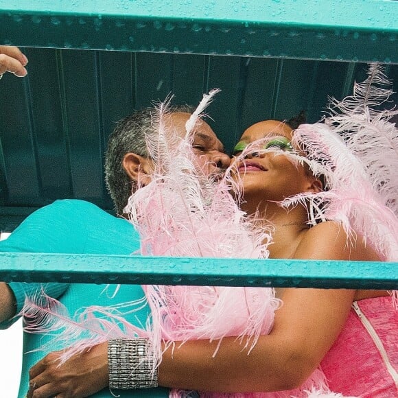 Rihanna lors de la parade de Kadooment Day dans la paroisse de Saint-Michael à La Barbade, le 5 août 2019