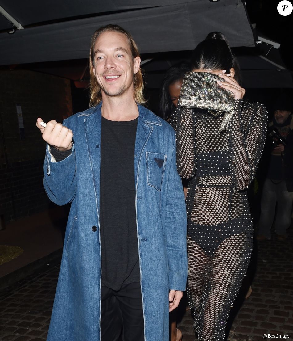 Neelam Gill et Diplo - Arrivées à l'afterparty Warner des BRIT Awards