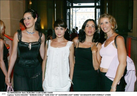 Helena Noguerra, Aure Atika et Alexandra Lamy en 2003. 