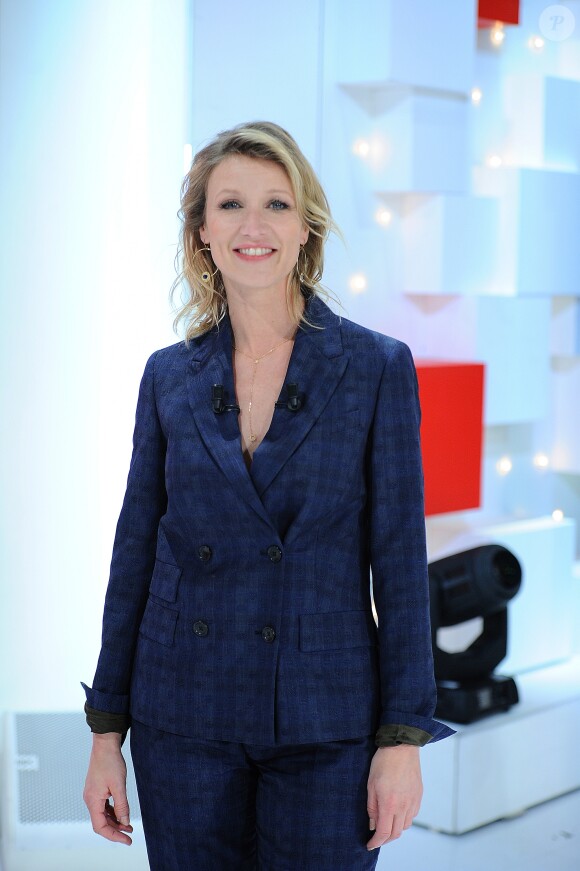 Exclusif - Alexandra Lamy - Enregistrement de l'émission "Vivement Dimanche", présentée par M.Drucker et diffusée le 31 mars sur France 2. Le 18 mars 2019 © Guillaume Gaffiot / Bestimage