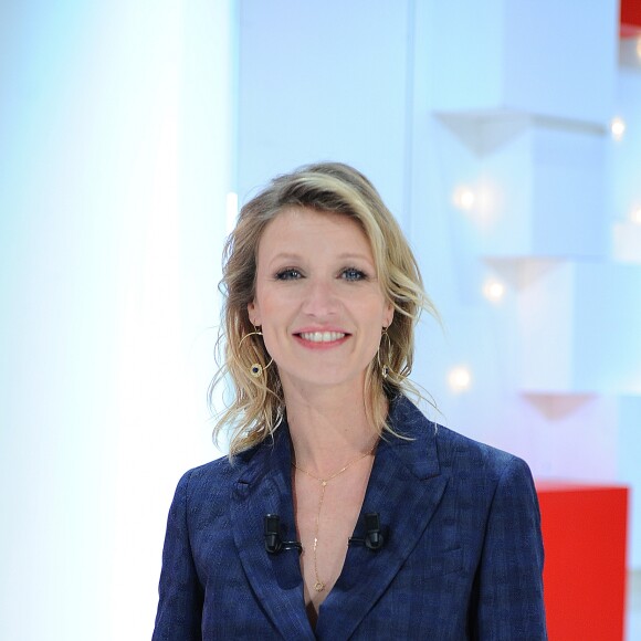 Exclusif - Alexandra Lamy - Enregistrement de l'émission "Vivement Dimanche", présentée par M.Drucker et diffusée le 31 mars sur France 2. Le 18 mars 2019 © Guillaume Gaffiot / Bestimage