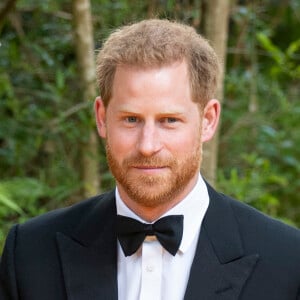 Le prince Harry, duc de Sussex, et Meghan Markle, duchesse de Sussex, à la première du film "Le Roi Lion" au cinéma Odeon Luxe Leicester Square à Londres, le 14 juillet 2019.