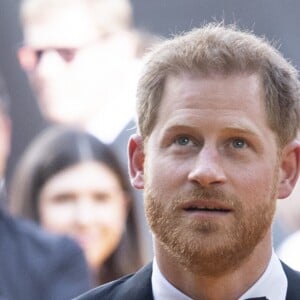 Le prince Harry, duc de Sussex, et Meghan Markle, duchesse de Sussex, à la première du film "Le Roi Lion" au cinéma Odeon Luxe Leicester Square à Londres, le 14 juillet 2019.