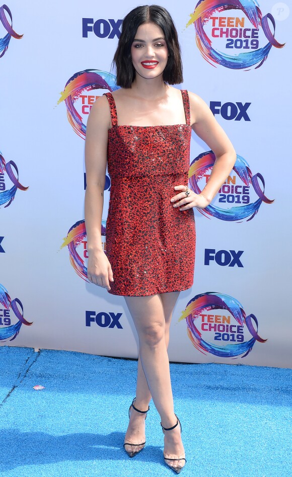 Lucy Hale aux Teen Choice Awards 2019 à Hermosa Beach, le 11 août 2019.