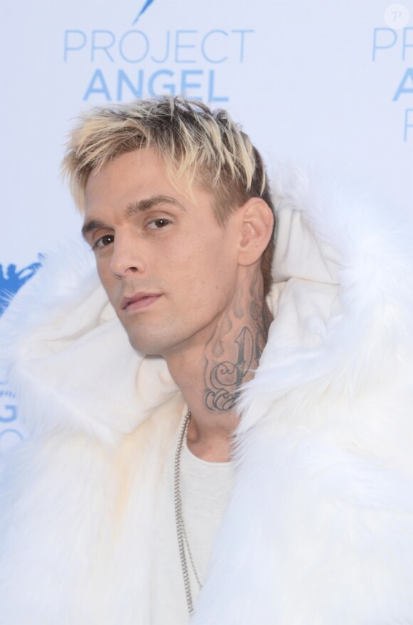 Aaron Carter - Les Célébrités arrivent à la soirée "Project Angel Food" à Los Angeles le 19 août 2017