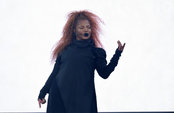 Janet Jackson sur scène lors du festival de Glastonbury, le 29 juin 2019.